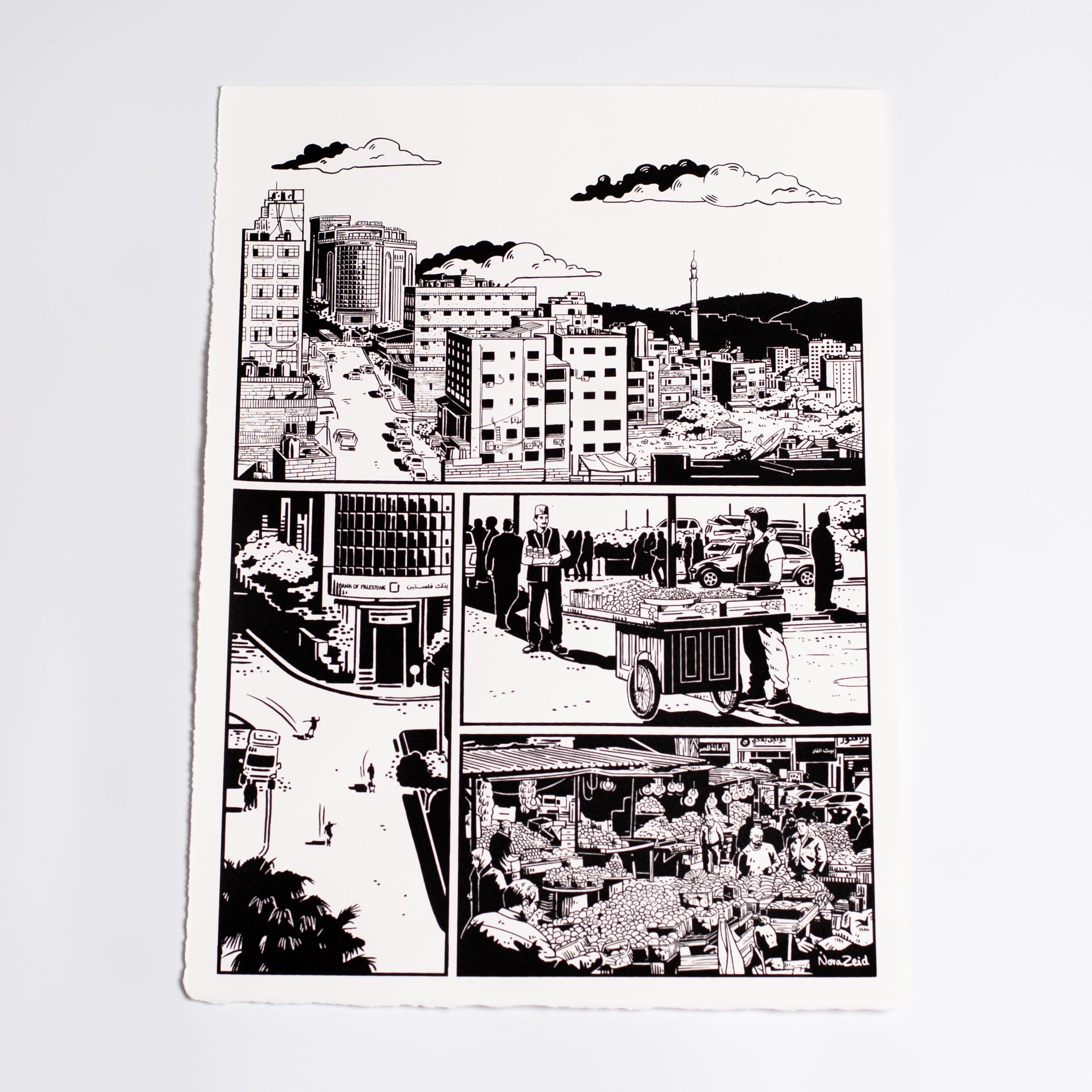 Nora Zeid 'Snapshots of Palestine' Posters