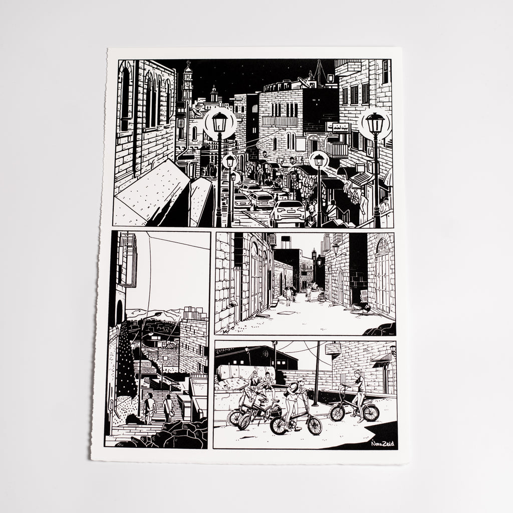 Nora Zeid 'Snapshots of Palestine' Posters