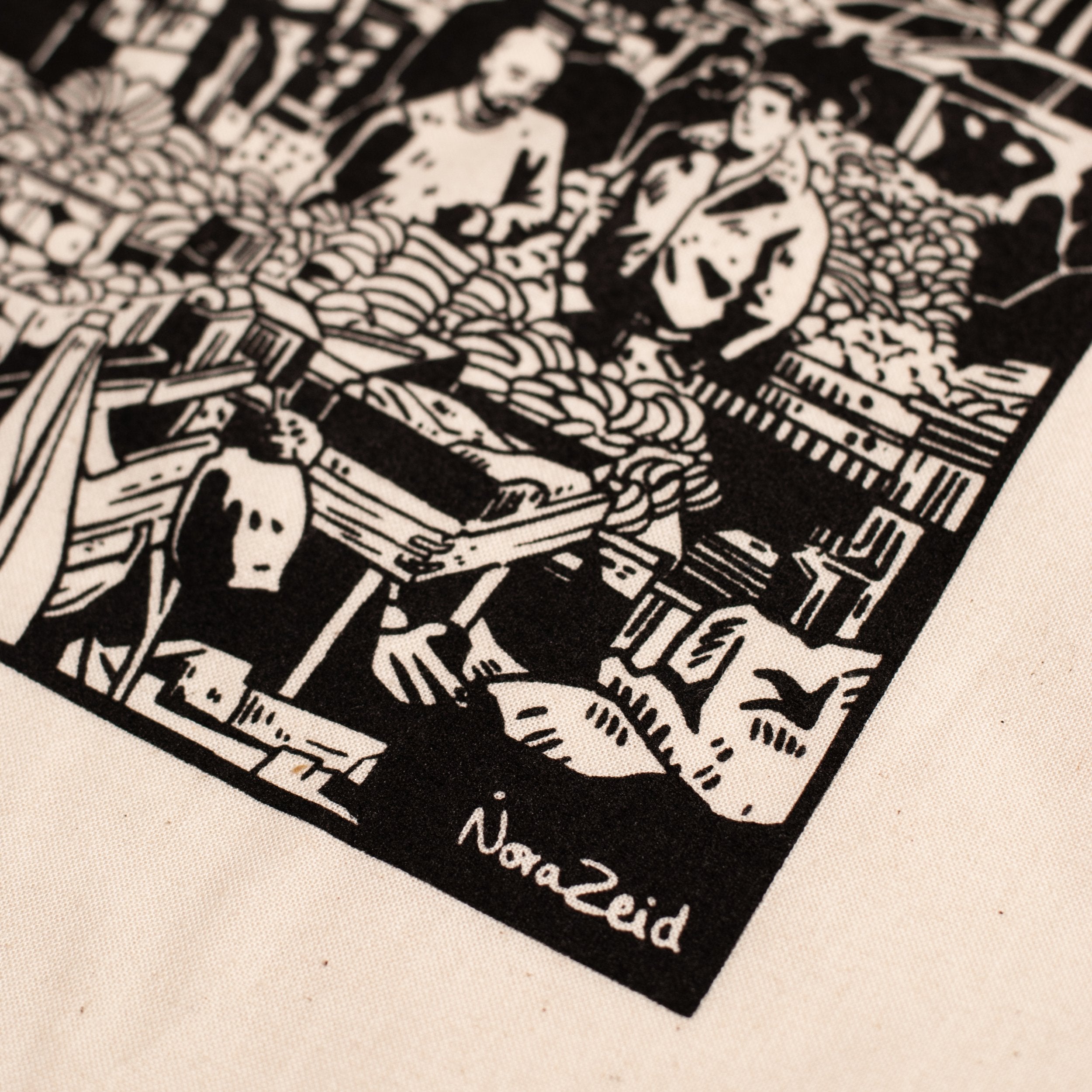 SkatePal x Nora Zeid SOUK tote bag