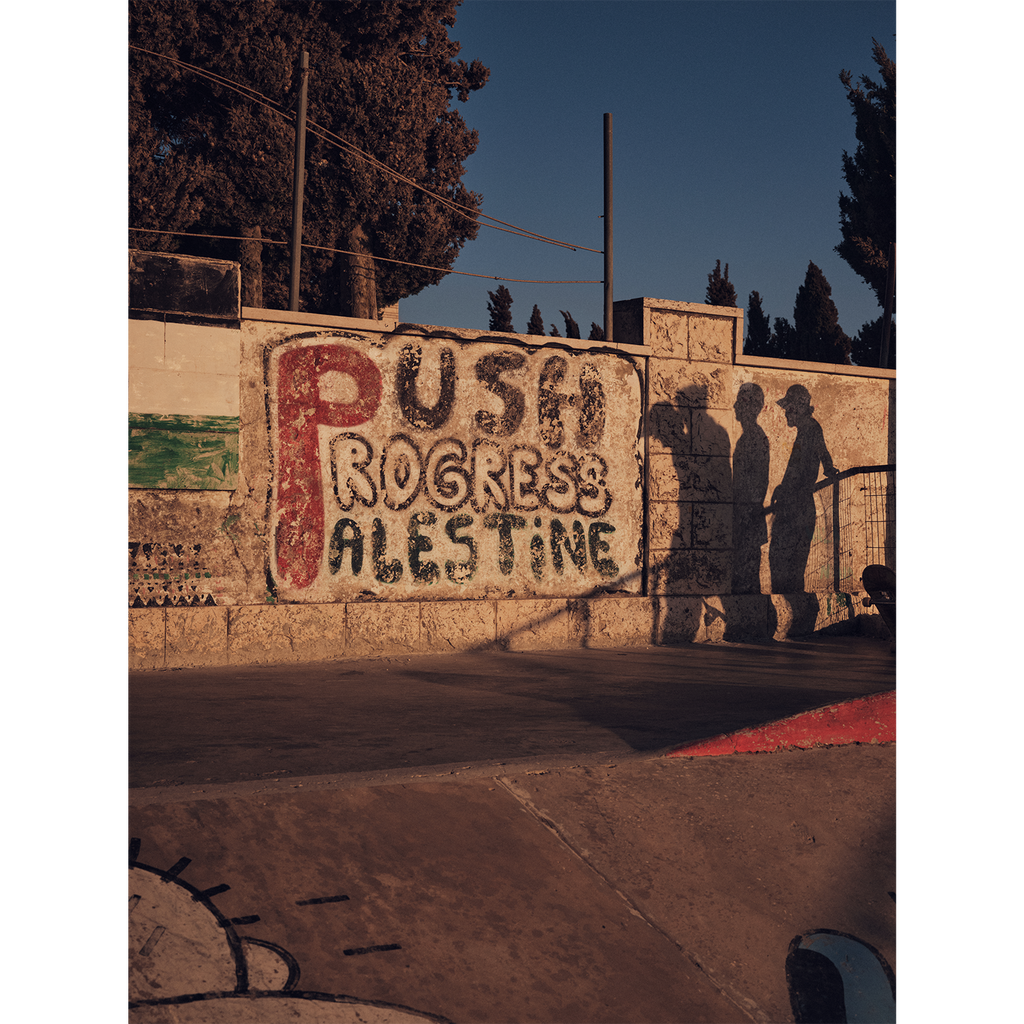 Asira10 'Push Progress Palestine' Crew (Plum)