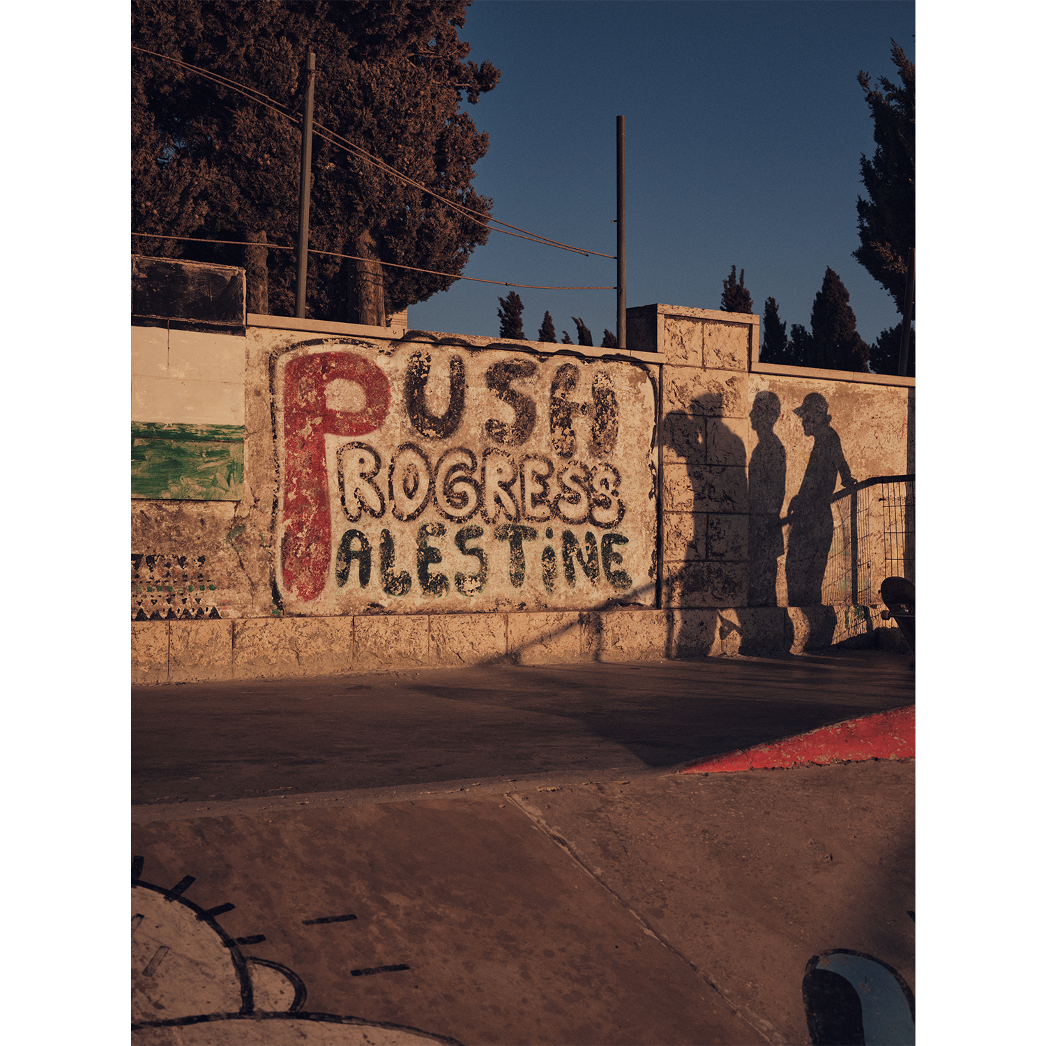 Asira10 'Push Progress Palestine' Crew (Cement)