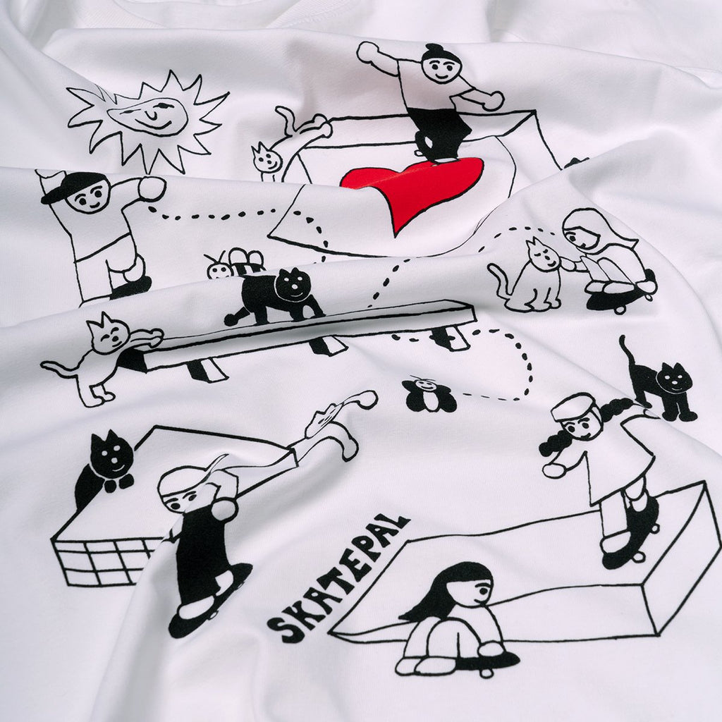 Momoe Narazaki x SkatePal 'Park' tee