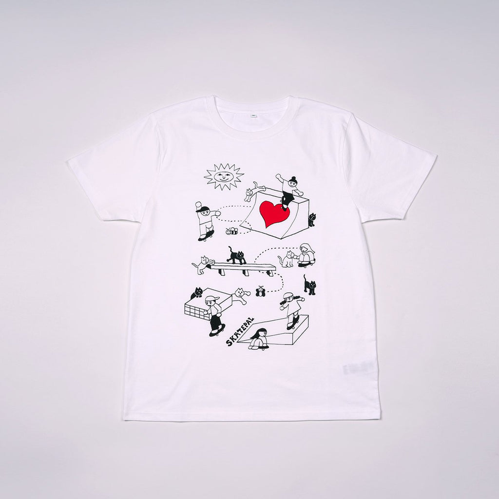 Momoe Narazaki x SkatePal 'Park' tee
