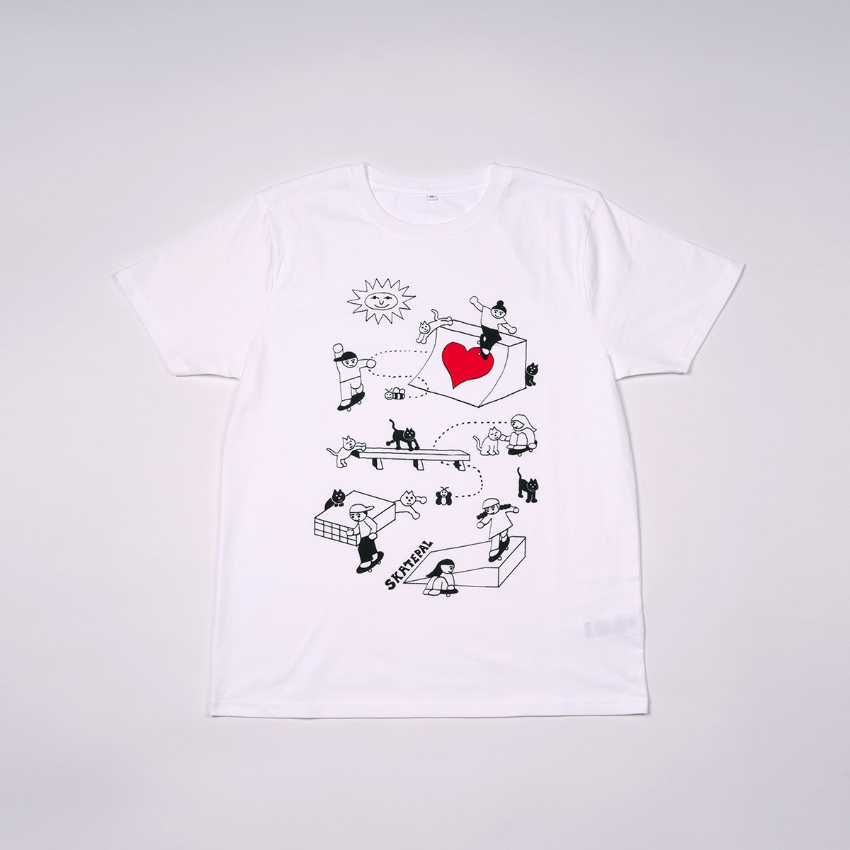 Momoe Narazaki x SkatePal 'Park' tee