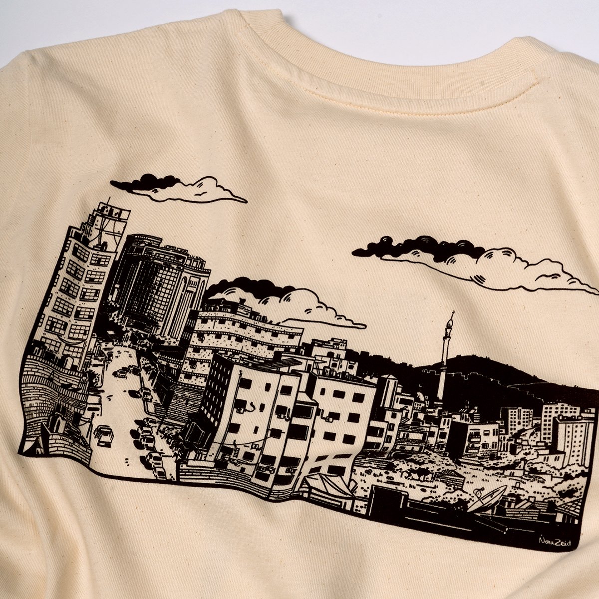 Nora Zeid x SkatePal 'Ramallah' longsleeve