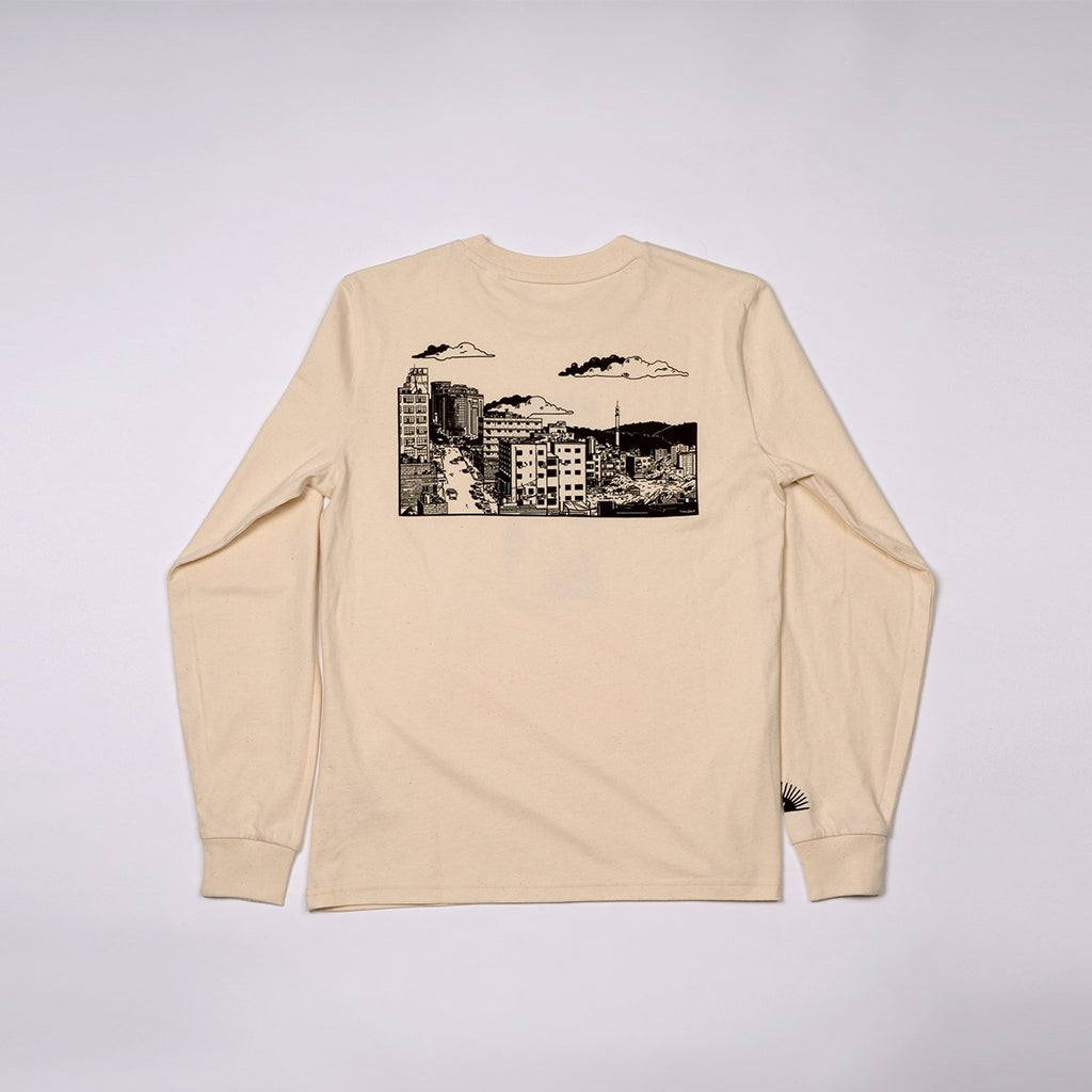 Nora Zeid x SkatePal 'Ramallah' longsleeve