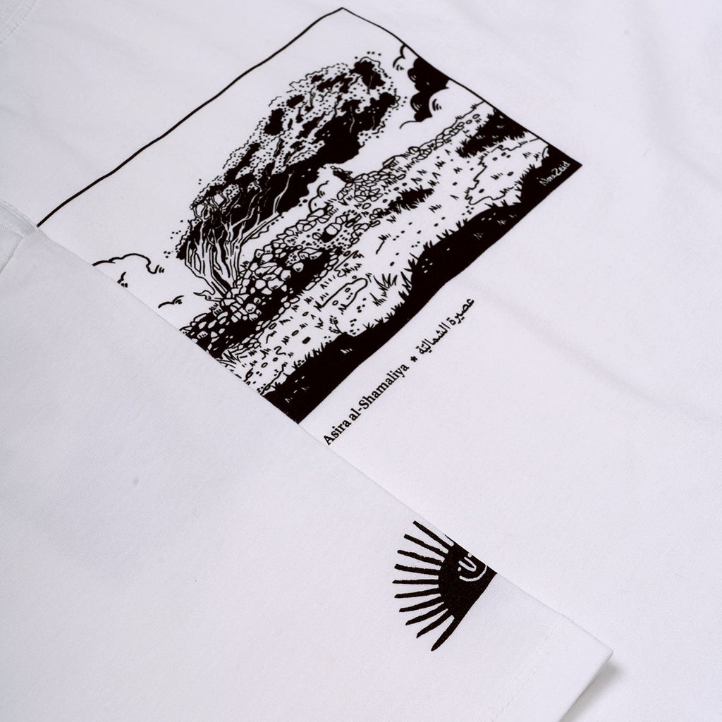 Nora Zeid x SkatePal 'Asira' tee