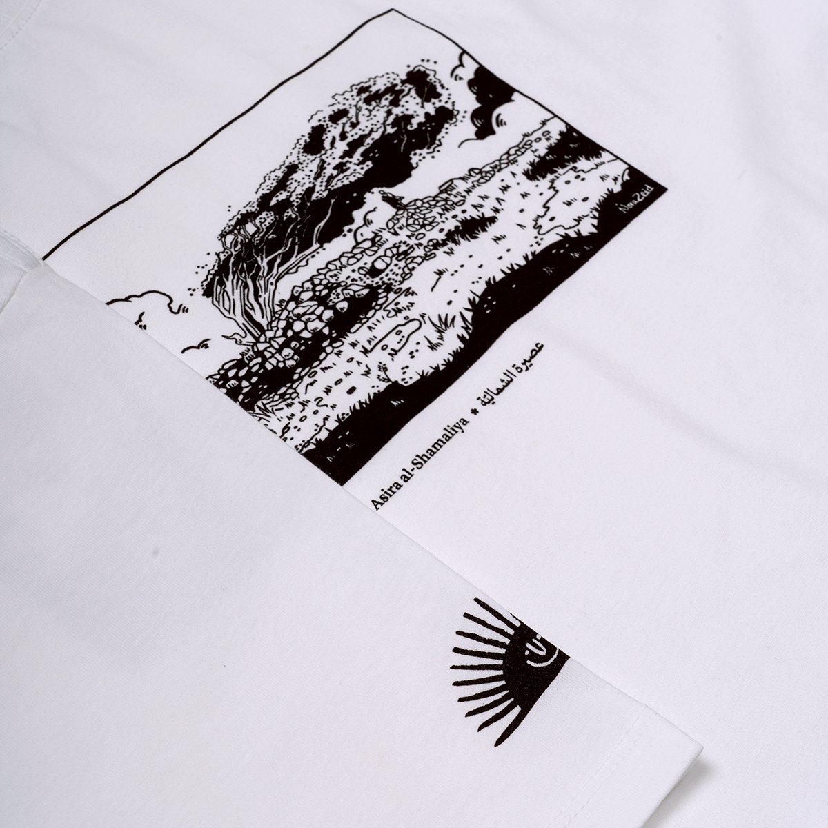 Nora Zeid x SkatePal 'Asira' tee