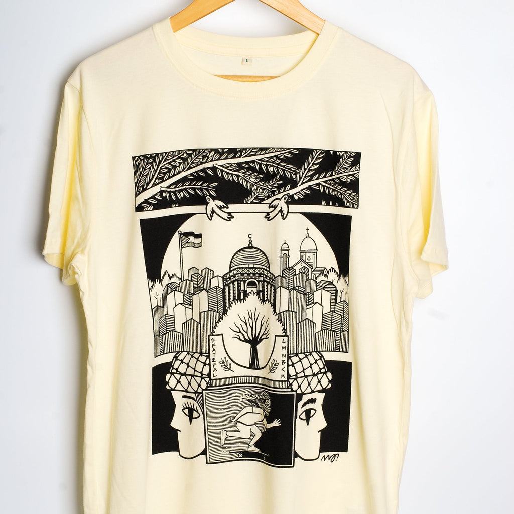 Naji al-Ali x SkatePal 'Lemonback' tee