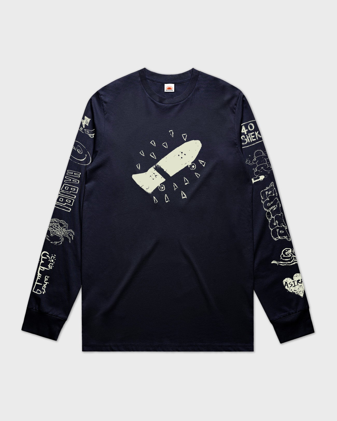 Asira10 'Cruiser' Longsleeve (Navy)