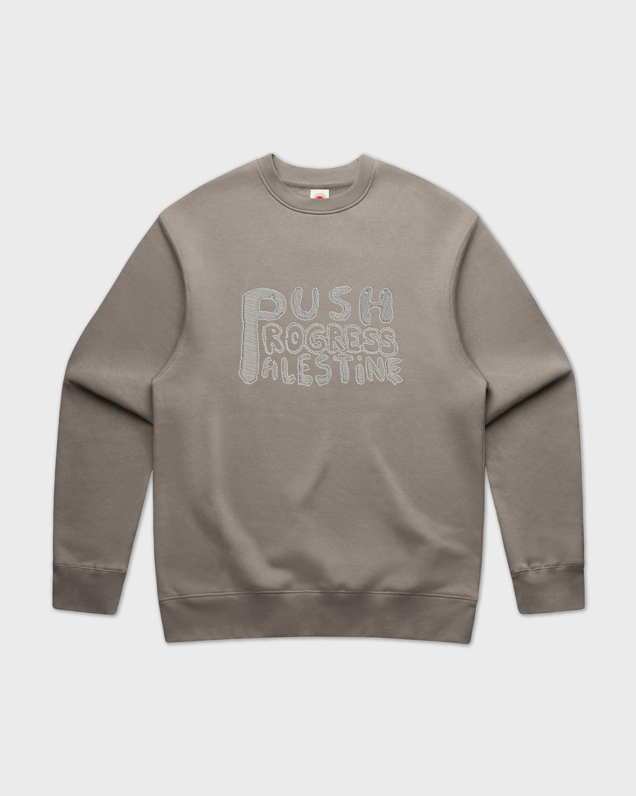 Asira10 'Push Progress Palestine' Crew (Cement)