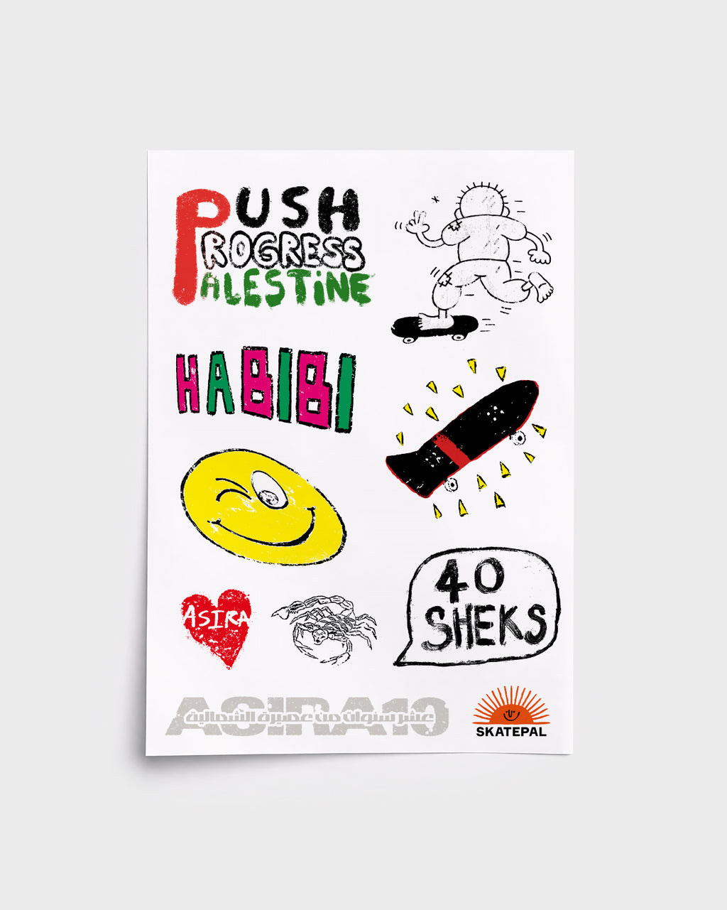 Asira10 Sticker Pack