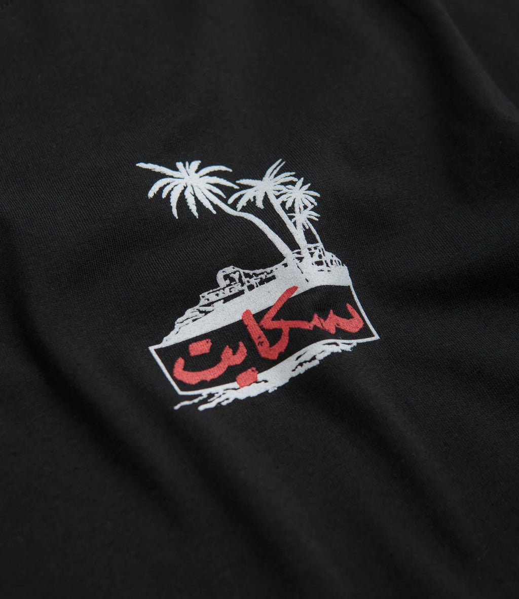 SkatePal 'Palms' Tee (Black)